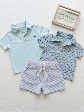 J.Crew Kids 3-Piece Summer Outfit Set (6–12M)